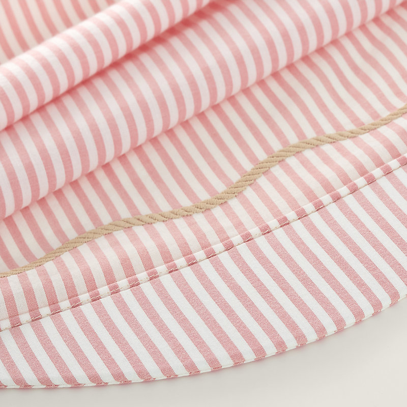 Ancre Marine triangle scarf - Pink | Hermès USA